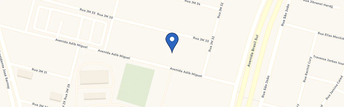 Mapa da estação Isofen Mobi - Hotel Intercity
