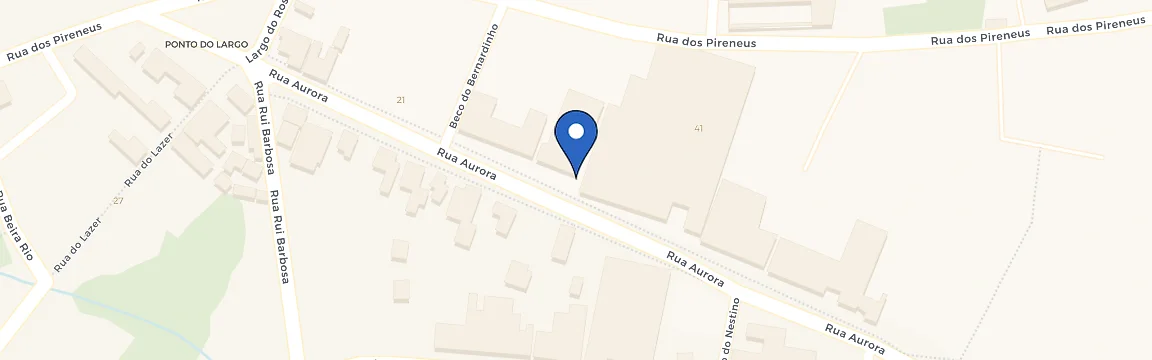 Mapa da estação Pousada Canto Do Sabiá