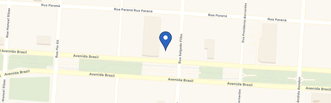 Mapa da estação Muffato Gourmet