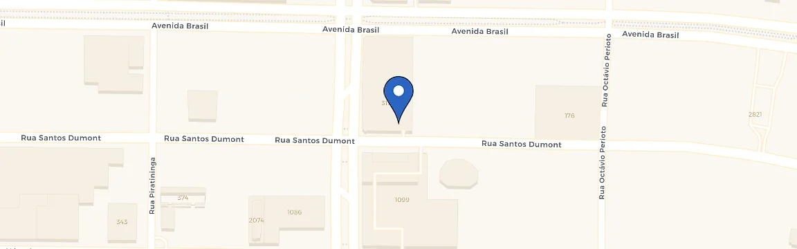 Mapa da estação Cia Charge | Akash Mall - Maringa