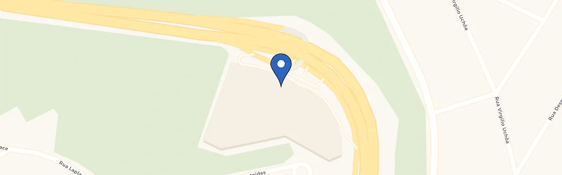 Mapa da estação Ponteio Lar Shopping