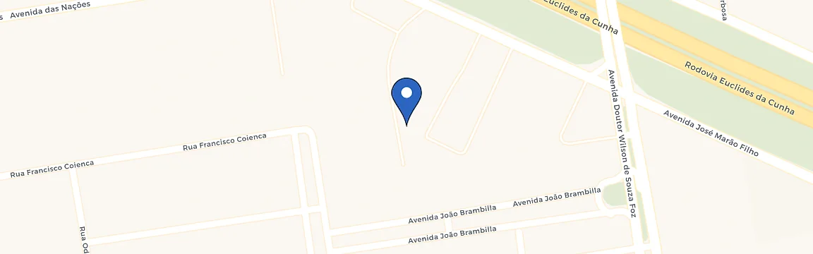 Mapa da estação Ville Hotel Gramadão