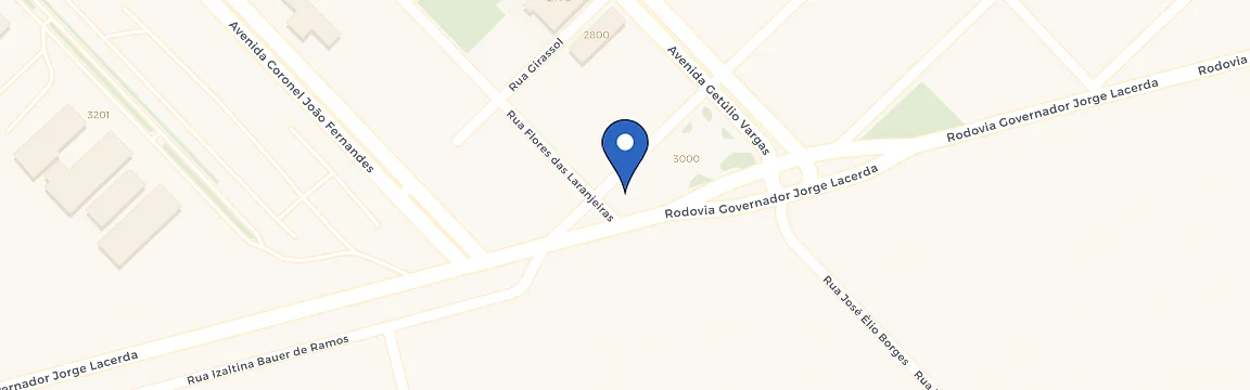 Mapa da estação Posto Rizzotto Avenida
