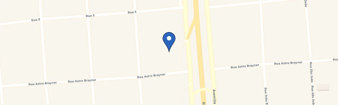 Mapa da estação Posto Santa Rita / Chocolândia Na BR