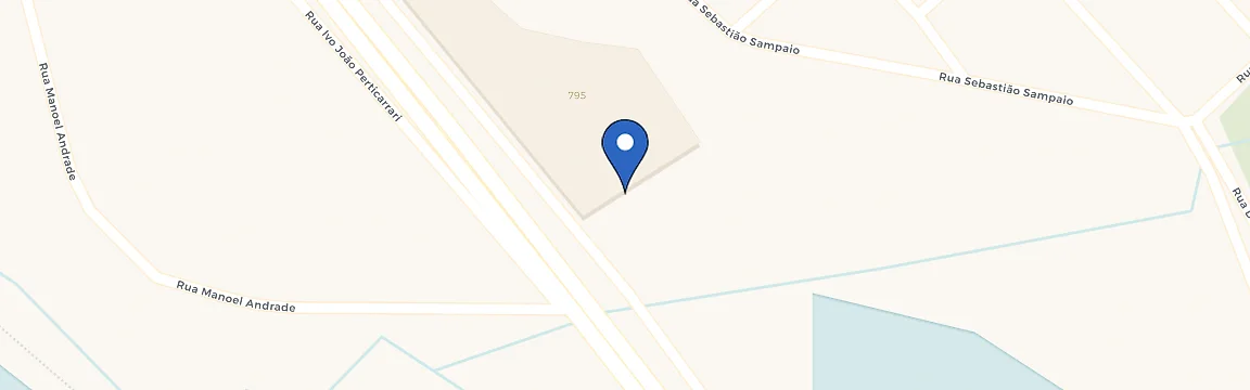 Mapa da estação Savegnago Supermercados