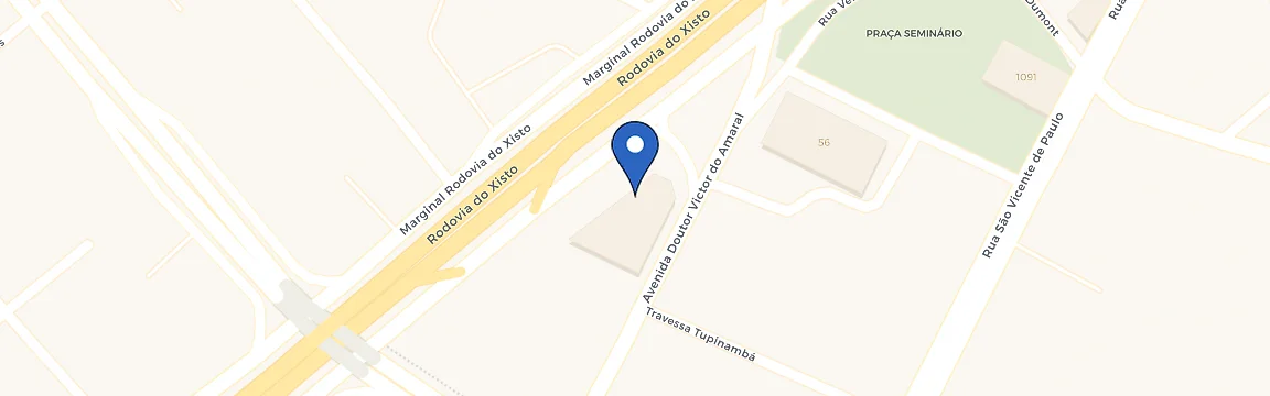 Mapa da estação Shopping Pinheiros