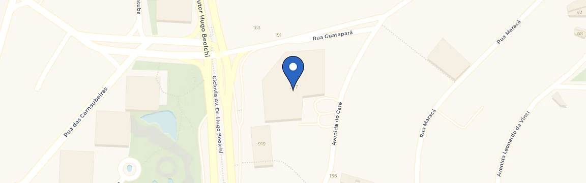 Mapa da estação Centro Empresarial Do Aço