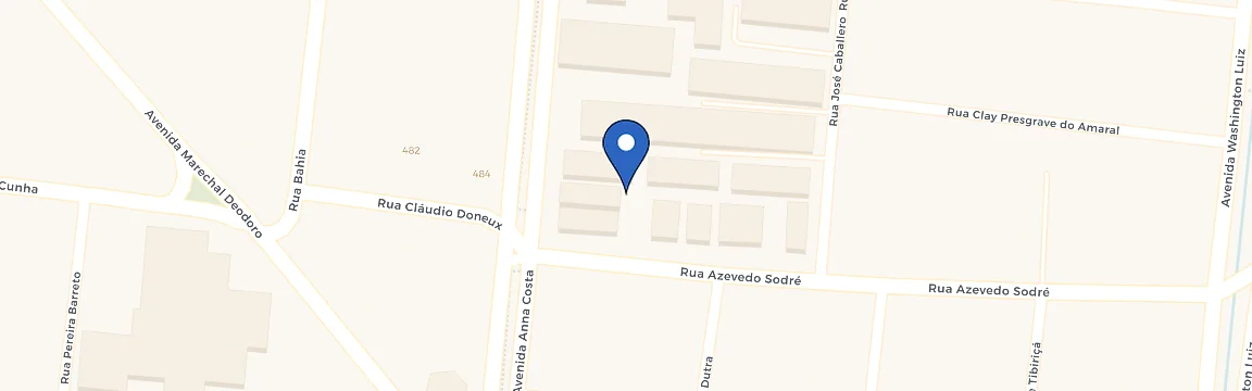 Mapa da estação Empório Villa Borghese