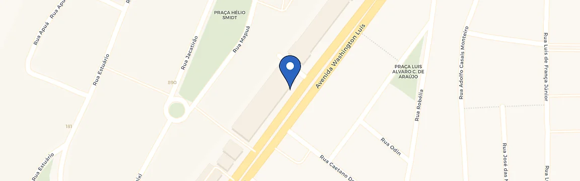 Mapa da estação BYD Aeroporto
