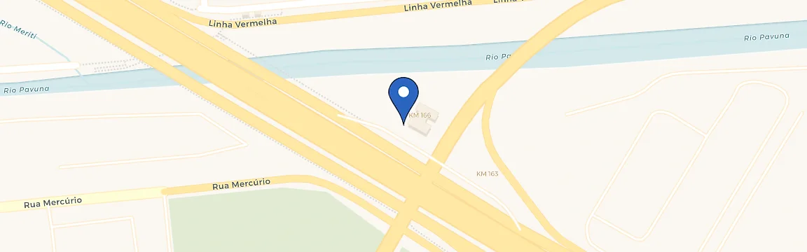 Mapa da estação Pavuna-Dutra BSO14 Ecoriominas