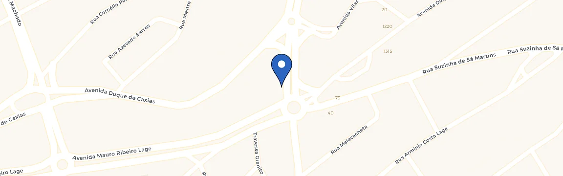 Mapa da estação Turbo Recarga - Posto Pires Esplanada (App Tupi)
