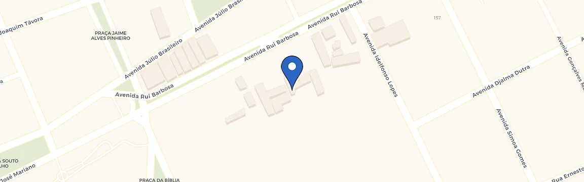 Mapa da estação Hotel Tavares Correa