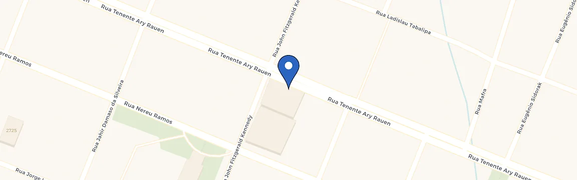 Mapa da estação Rota Verde - Sicoob | Papanduva