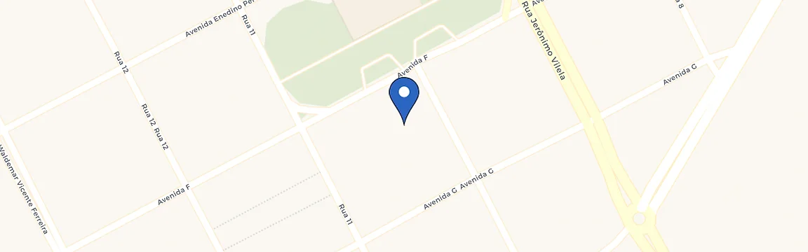 Mapa da estação Adm Hotel Jataí