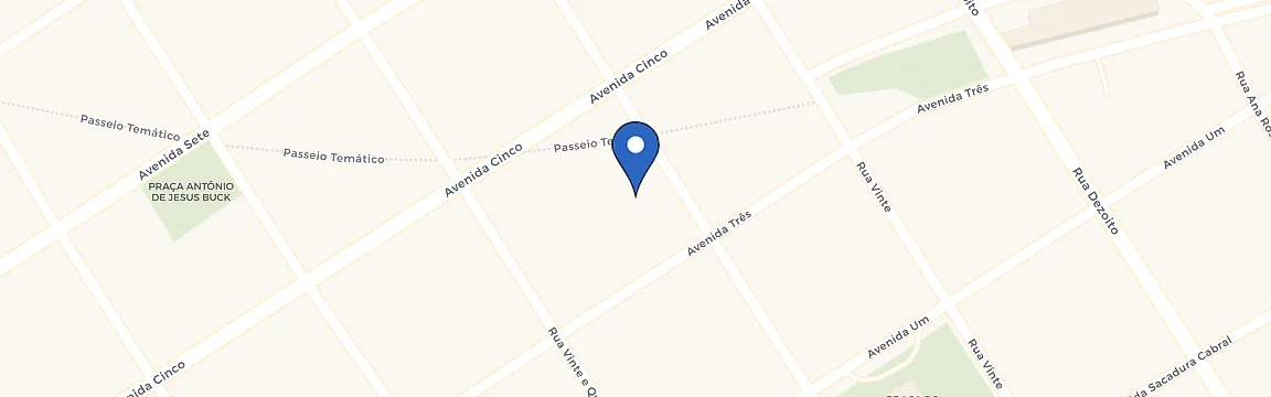 Mapa da estação Fernando Duarte