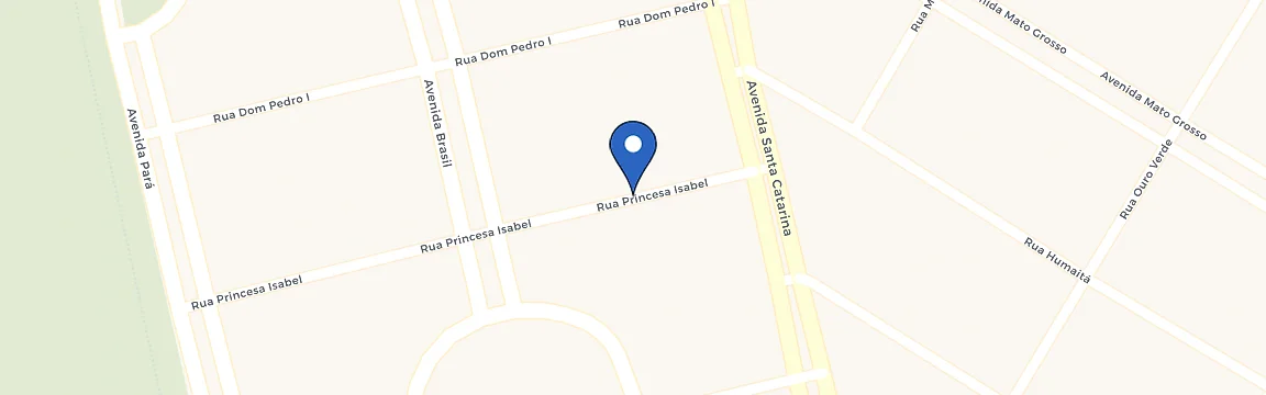 Mapa da estação Cianorte