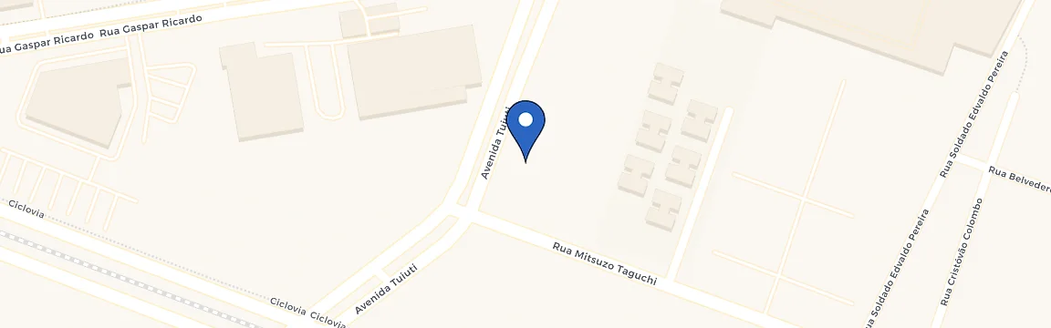 Mapa da estação Hotel Caiuá Express Maringá