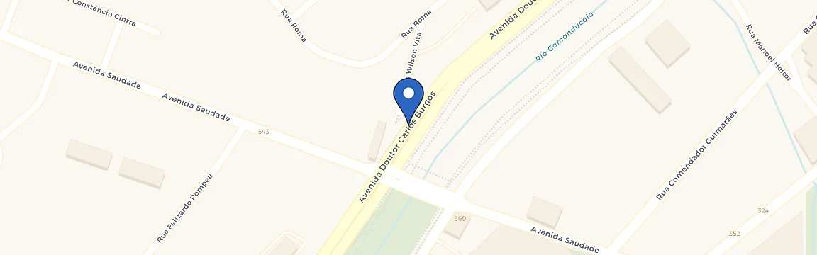 Mapa da estação Tecno Energia Solar