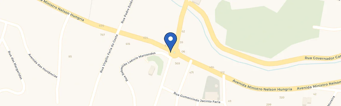 Mapa da estação Pousada Quinta Dos Pinhais