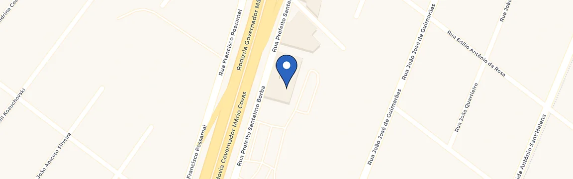 Mapa da estação Sombrio Moda Shopping