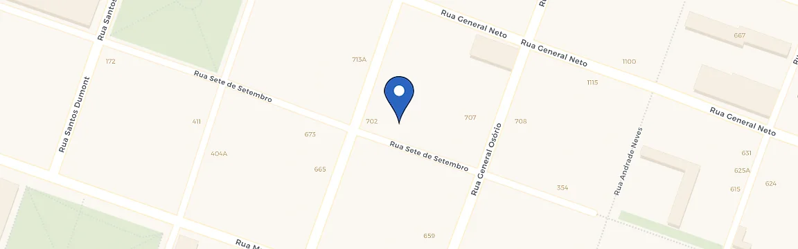 Mapa da estação Garagem Central