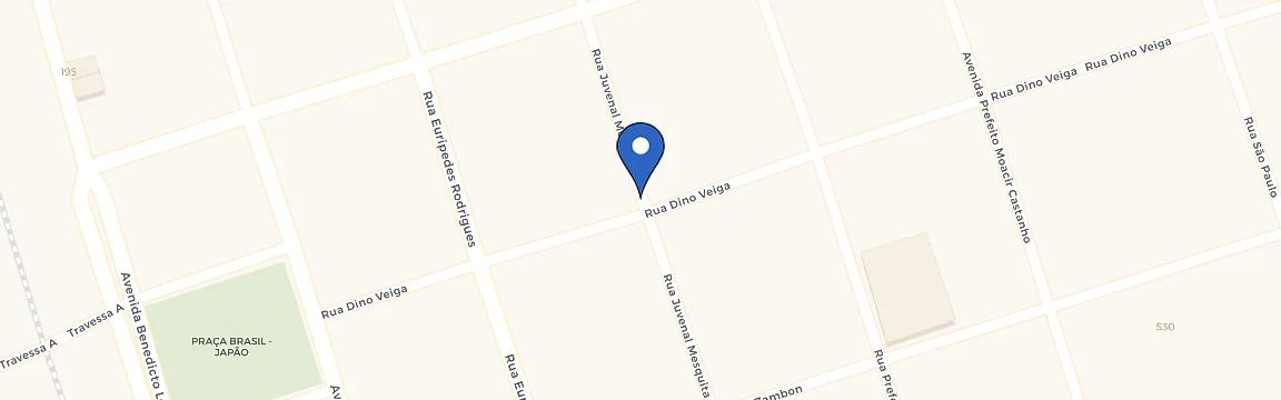 Mapa da estação Residencial
