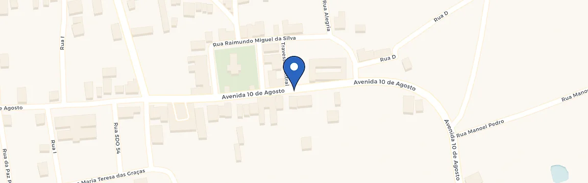 Mapa da estação Posto Freitas - Preá - Cruz/CE