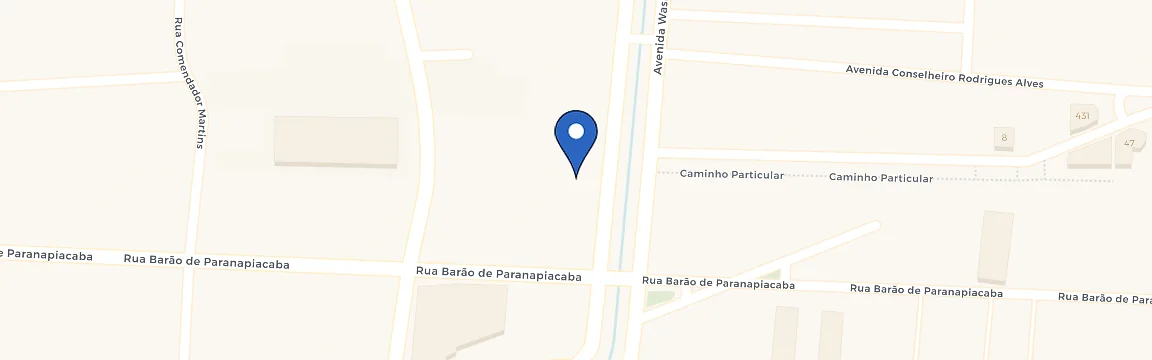 Mapa da estação Vila Dos Carros