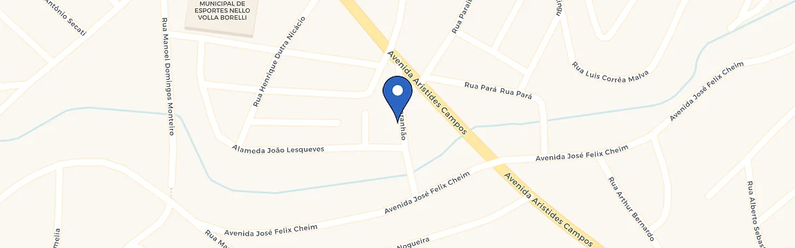 Mapa da estação Recarga Moderna