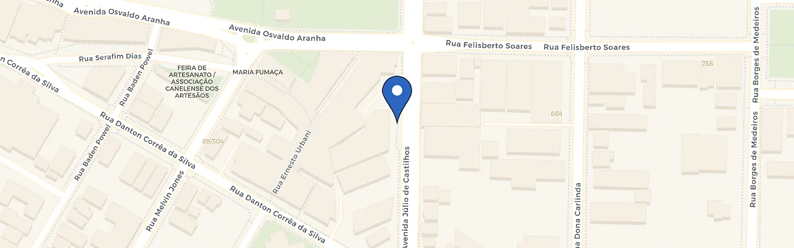 Mapa da estação Laghetto Vivace