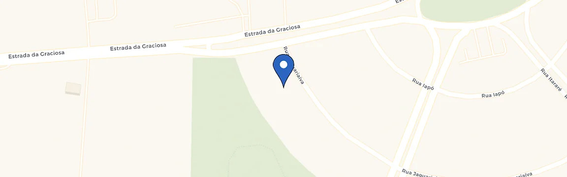Mapa da estação Festival Pinhais