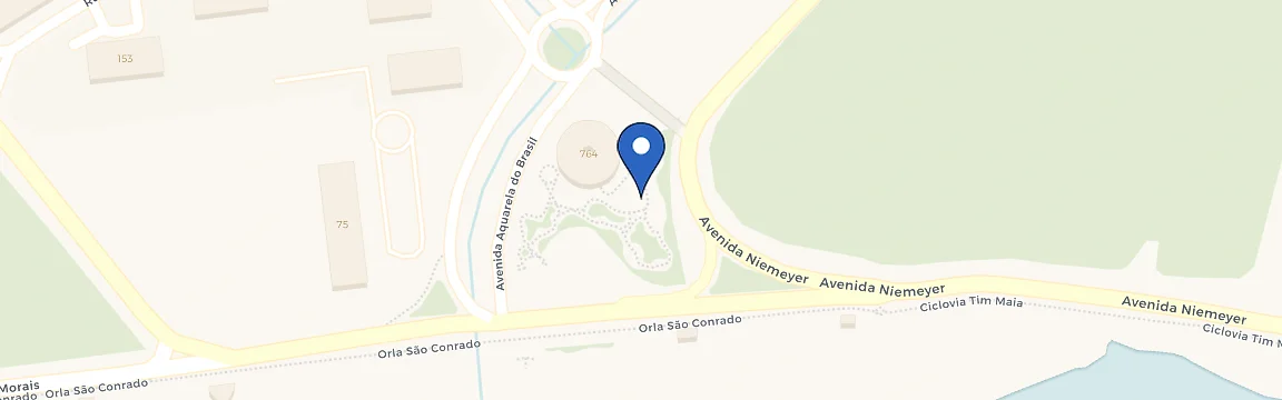 Mapa da estação Recar Hotel Nacional