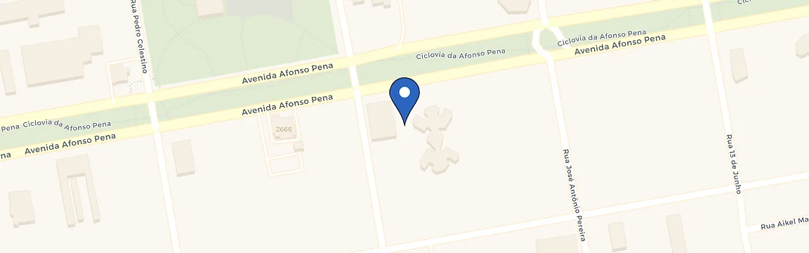Mapa da estação V2GRID (Afonso Centro)