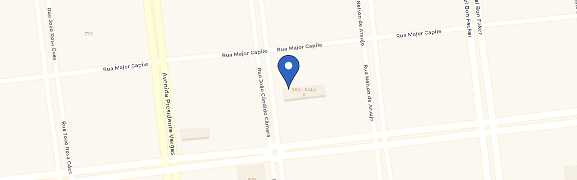 Mapa da estação Hotel Bahamas