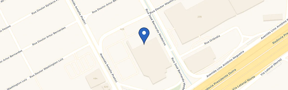 Mapa da estação Leroy Merlin