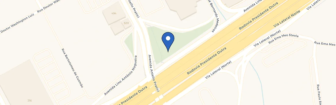 Mapa da estação Leroy Merlin