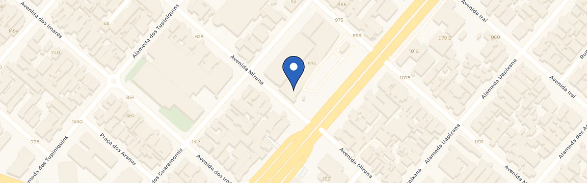 Mapa da estação Hospital Moriah
