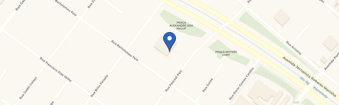 Mapa da estação Rm Square - Zletric