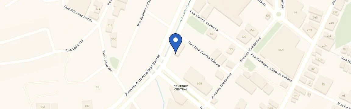 Mapa da estação Auto Posto De Castro Ipiranga