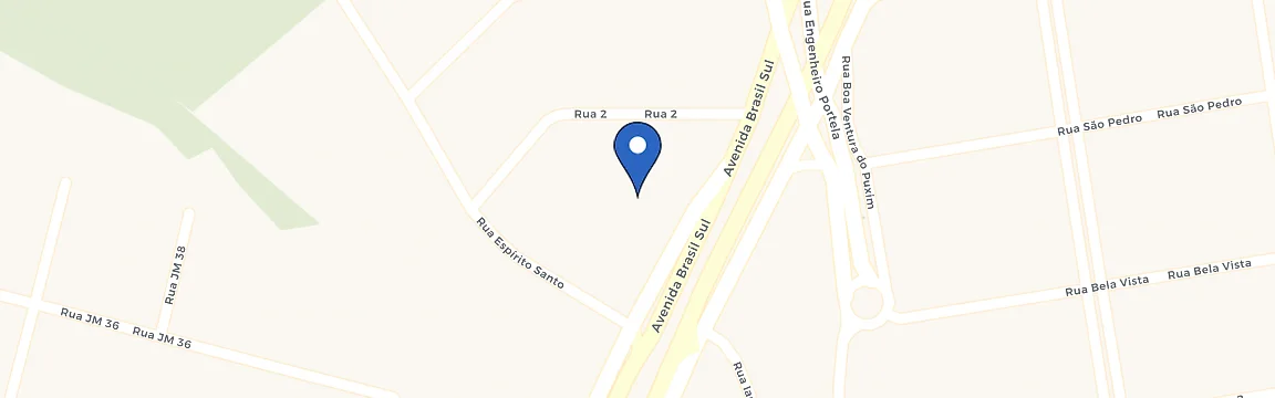 Mapa da estação Gwm Anápolis