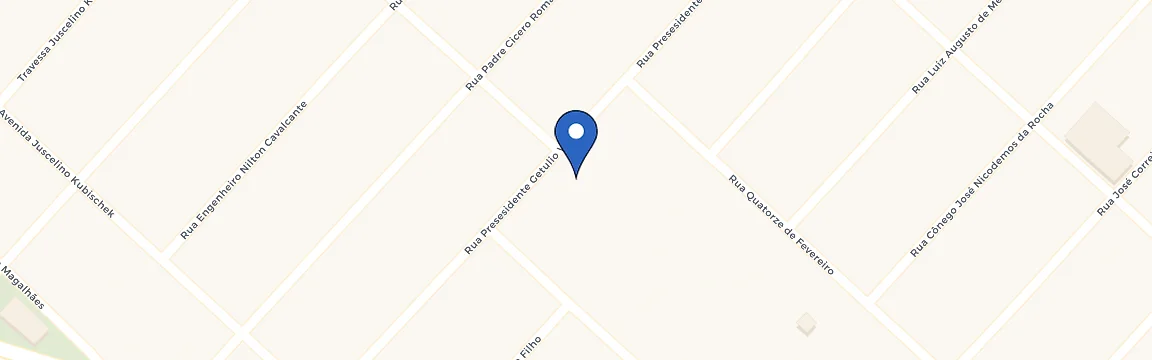 Mapa da estação Clínica Dr. Anderson Lima / Thérapie Medical Center
