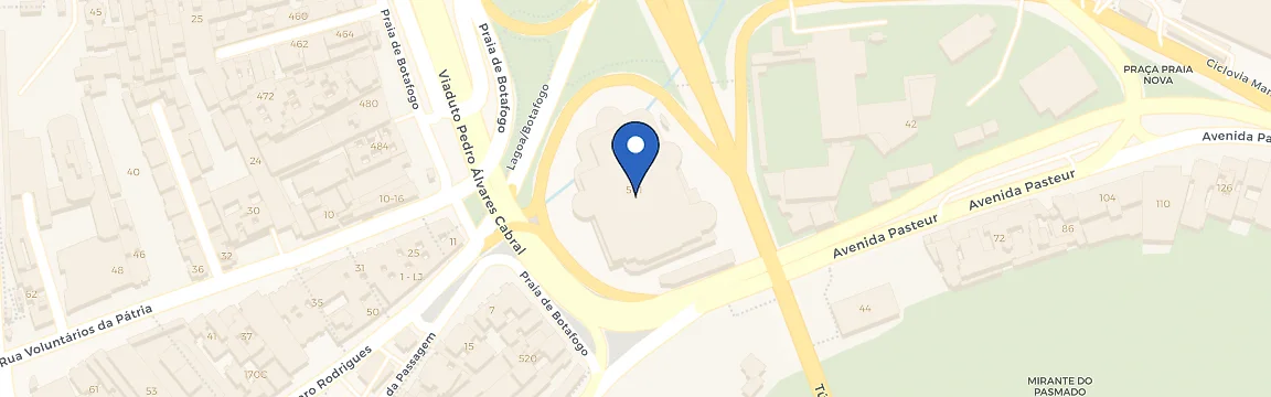 Mapa da estação Centro Empresarial Mourisco
