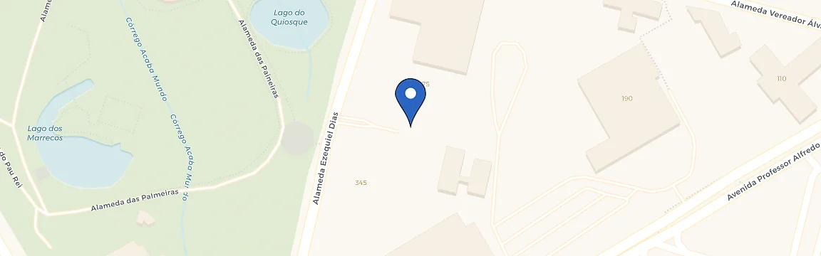 Mapa da estação Premium Park