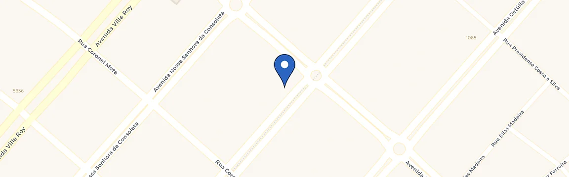 Mapa da estação Loja Breton
