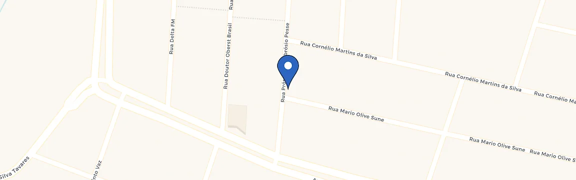 Mapa da estação Residencial