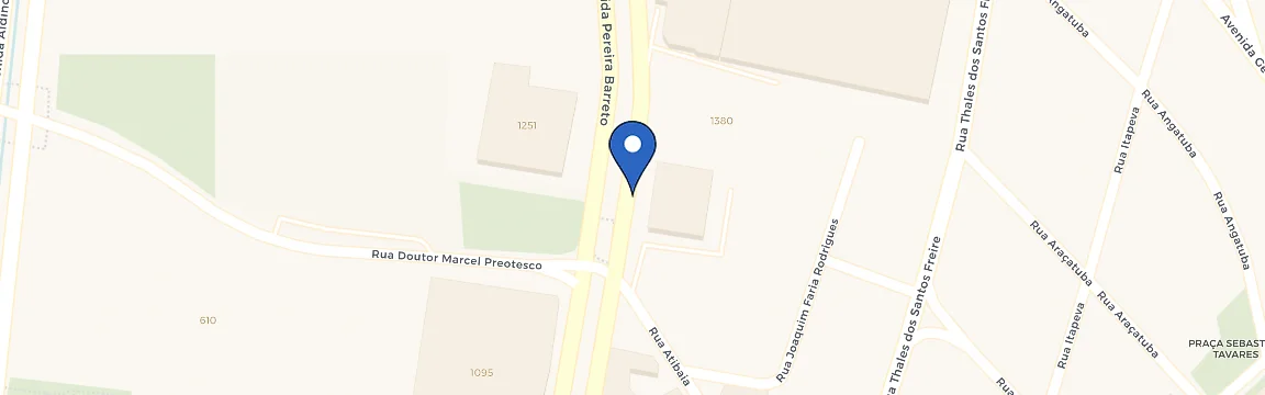 Mapa da estação BYD Viamar