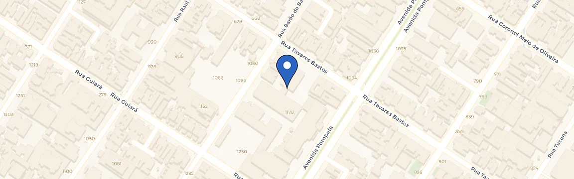 Mapa da estação Hospital São Camilo - Unidade Pompeia