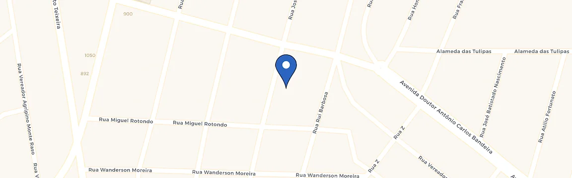 Mapa da estação Residencial