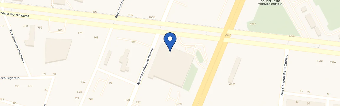 Mapa da estação Muffato Tarumã