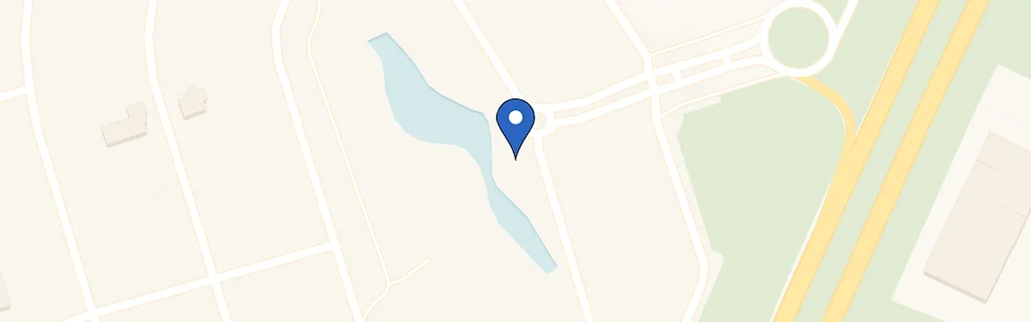 Mapa da estação Residencial Hipica